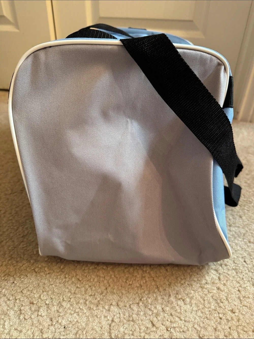 ⭐️ ADIDAS - Light Blue Duffel Bag with Black Accents